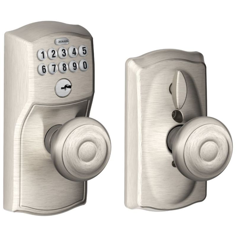 Schlage FE595 CAM 609 Details about    Keypad Entry with Flex-Lock and Accent Levers Camelot 