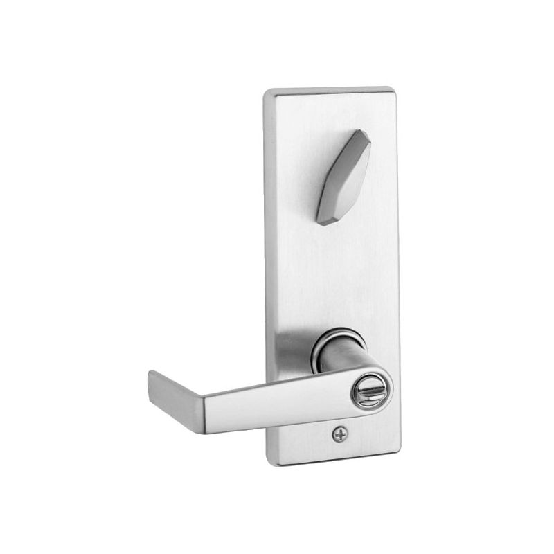 SCHLAGE DOOR KNOB LOCKSET TUBULAR SATIN STAINLESS Entrance with