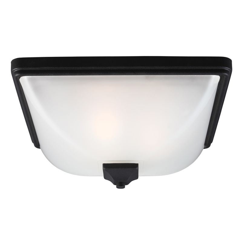Sea Gull Lighting 7828403 12 Black Irving Park 3 Light Outdoor Flush Sea Gull Lighting 7828403 12 Black Irving Park 3 Light Outdoor Flush Mount Ceiling Fixture Faucet Com