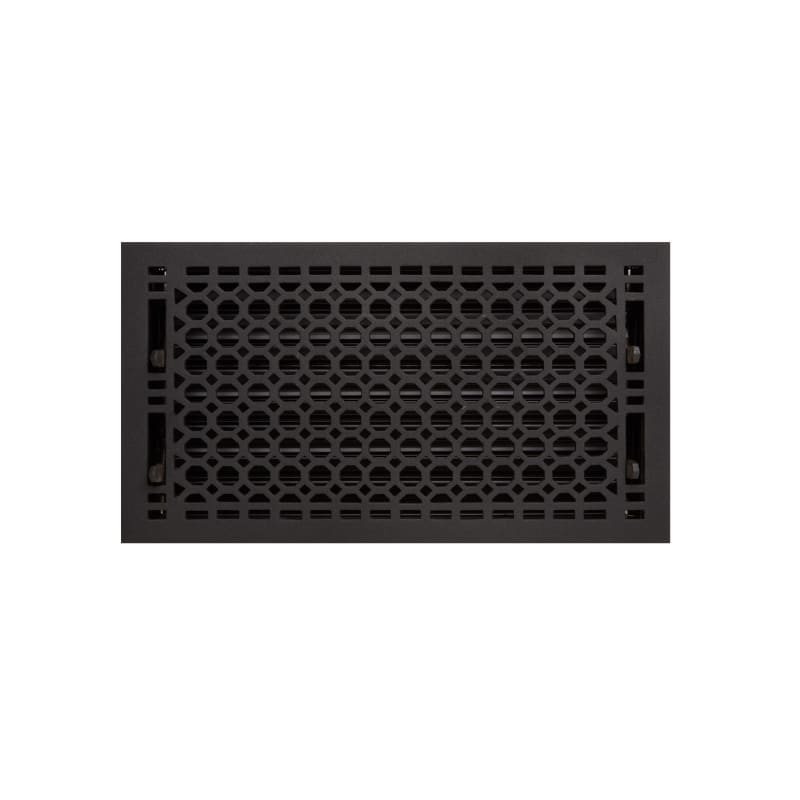 ひーろ～!! Signature Hardware 301768 Black Cast Iron Floor Register - 8