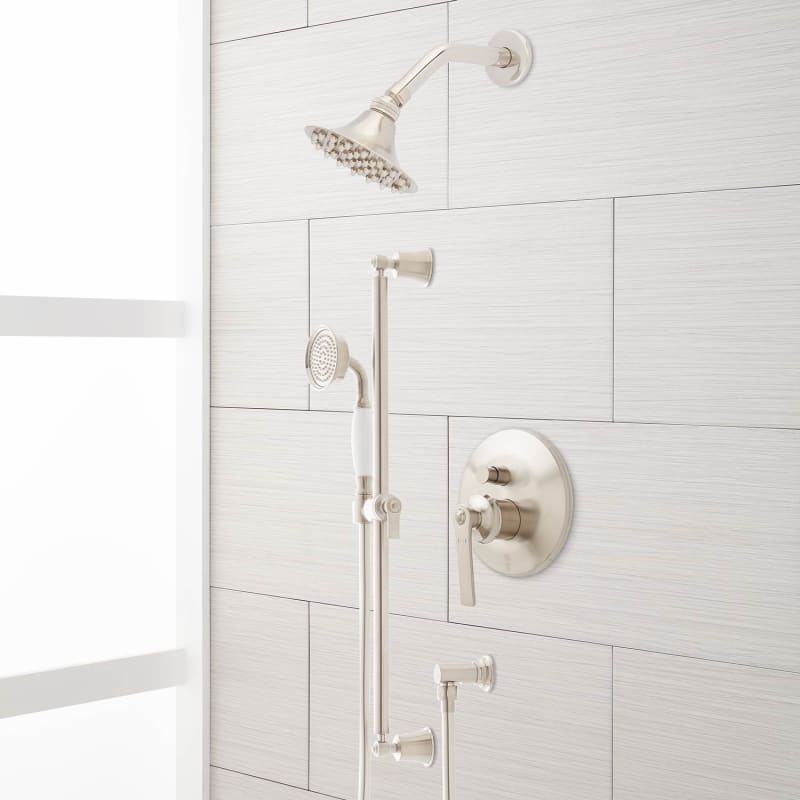 Signature Hardware 436851 Chrome Cooper Pressure Balanced Shower 