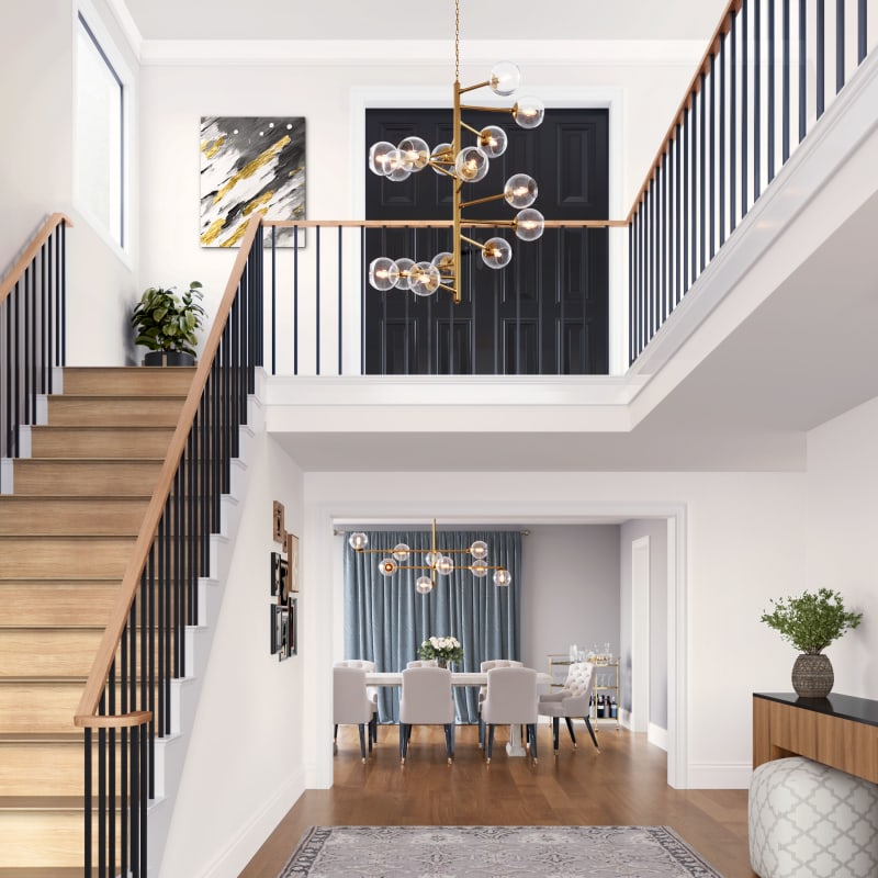 Amazon.com: ZLZYPLE Chandelier Ceiling Light Pendant Light