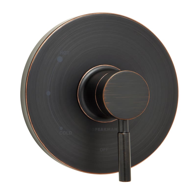 Oil-Rubbed Bronze Speakman CPT-1000-P-ORB Neo Pressure Balance Shower Trim