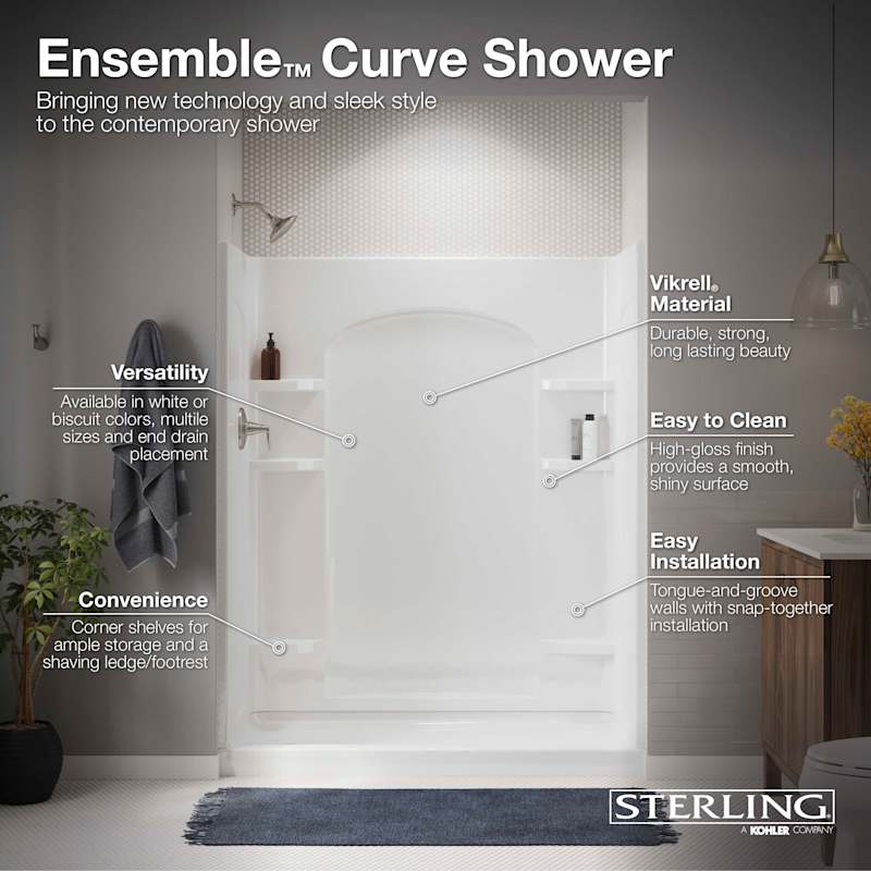 Sterling 72230100-0 White Ensemble 60