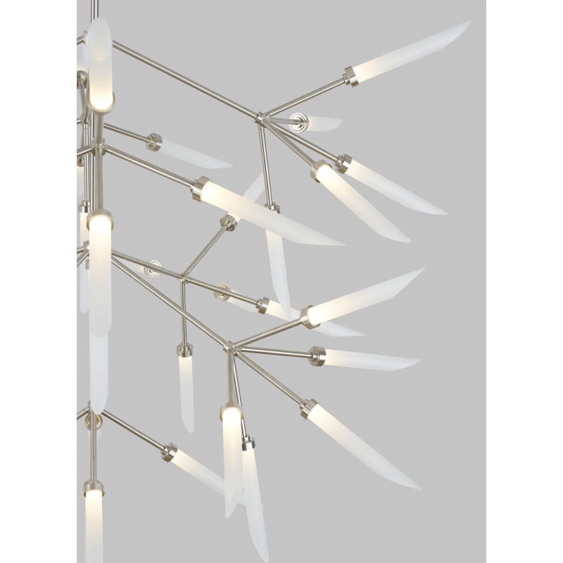 Tech Lighting 700SPRGFS LED927 Satin Nickel 2700K Spur 45 Light