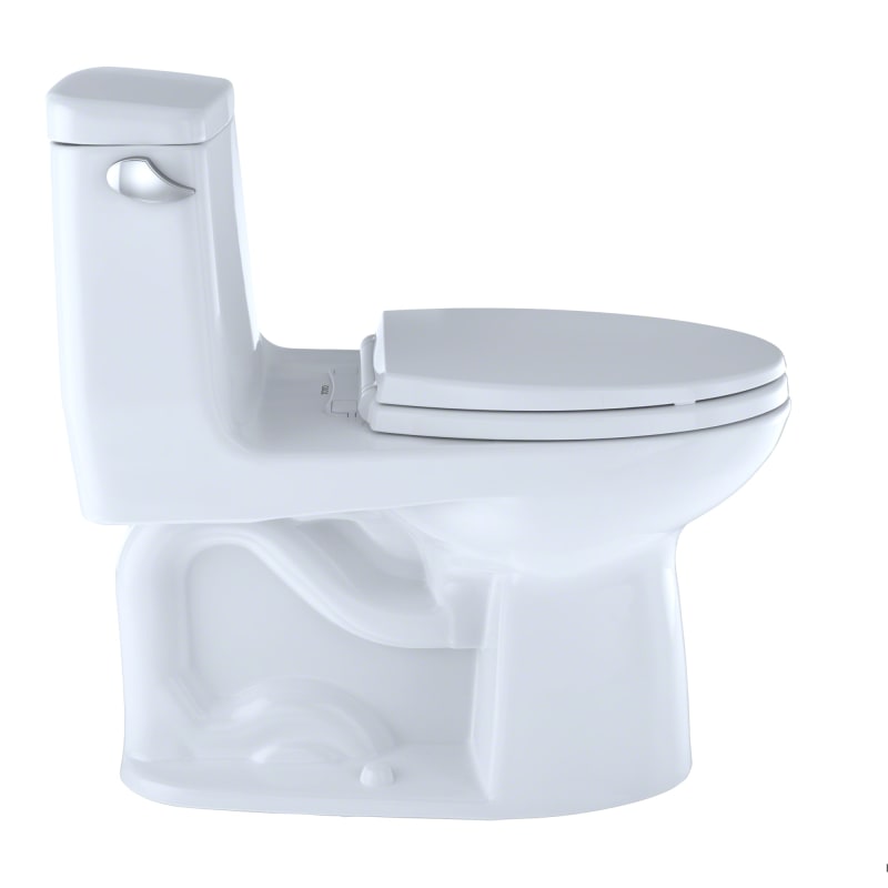 Toto Mssl 01 Cotton Ultramax One Piece Elongated 1 6 Gpf Toilet With G Max Flush System Softclose Seat Included Faucetdirect Com Toto Mssl 01 Cotton Ultramax One Piece Elongated 1 6 Gpf Toilet With G Max Flush System Softclose Seat Included Faucetdirect Com