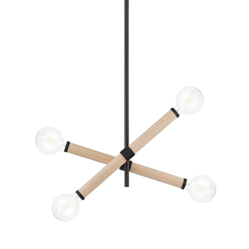 Troy Lighting F6704-SBK Soft Black Cruiz 4 Light 37
