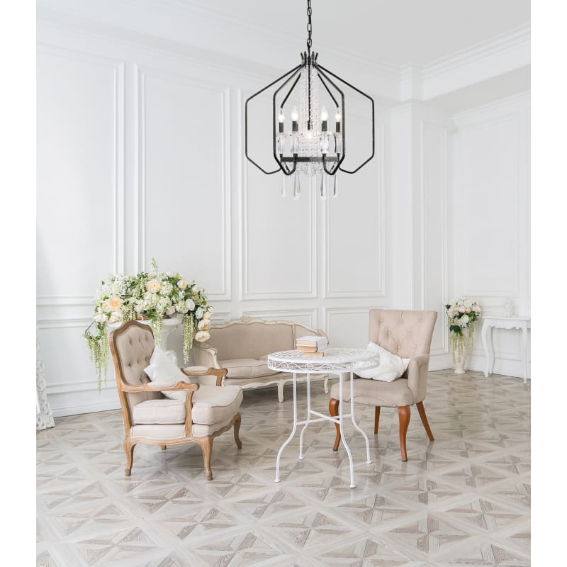 Varaluz 270P07OX Onyx Barcelona 7 Light 26