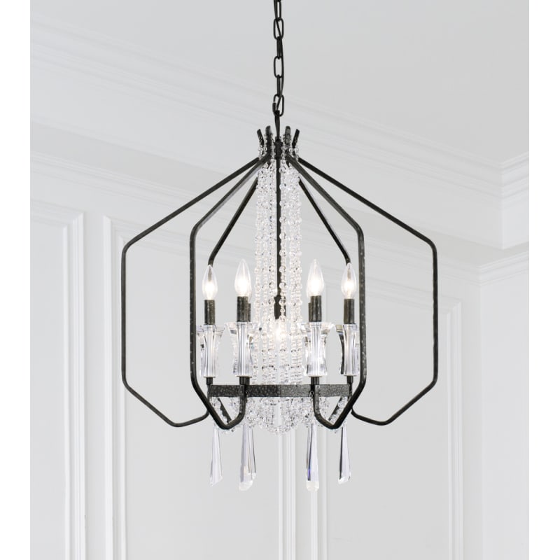 Varaluz 270P07TR Transcent Silver Barcelona 7 Light 26
