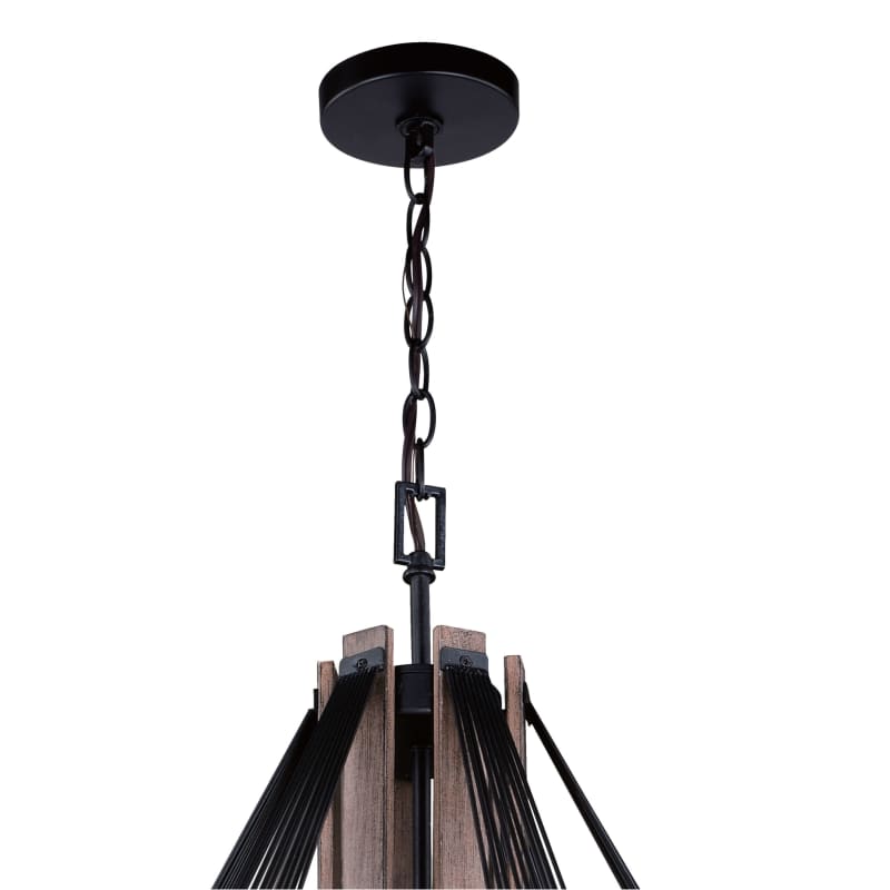 非常に高い品質 H0212 Lighting Vaxcel Burnished 9 Dearborn Iron Black / Oak その他