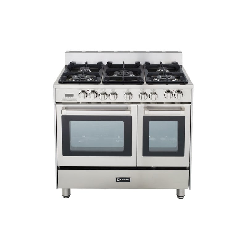 Verona 36 Dual Fuel Double Oven Range Vefsge365ndss Verona 36 Dual Fuel Double Oven Range