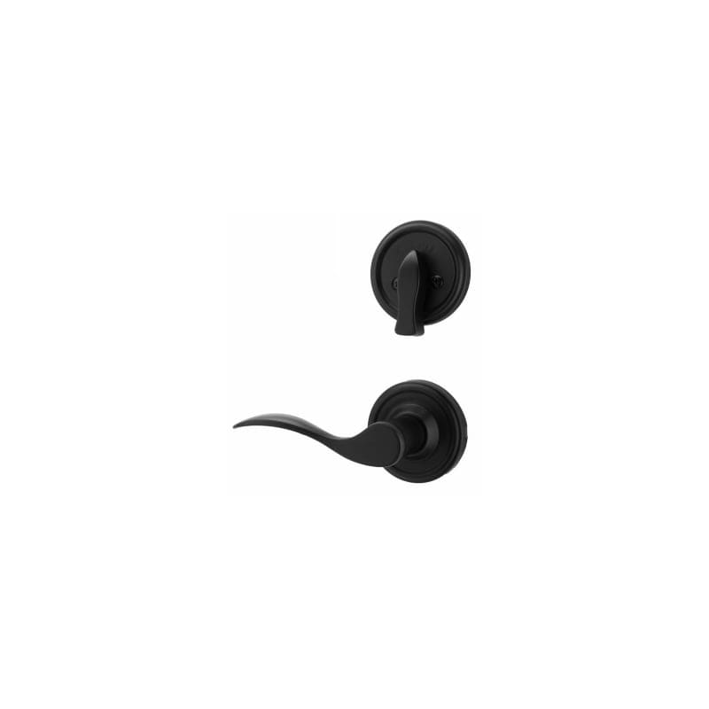 Weslock R2109--U2SL2D Lexington//Oval Interior Entry Handle Black