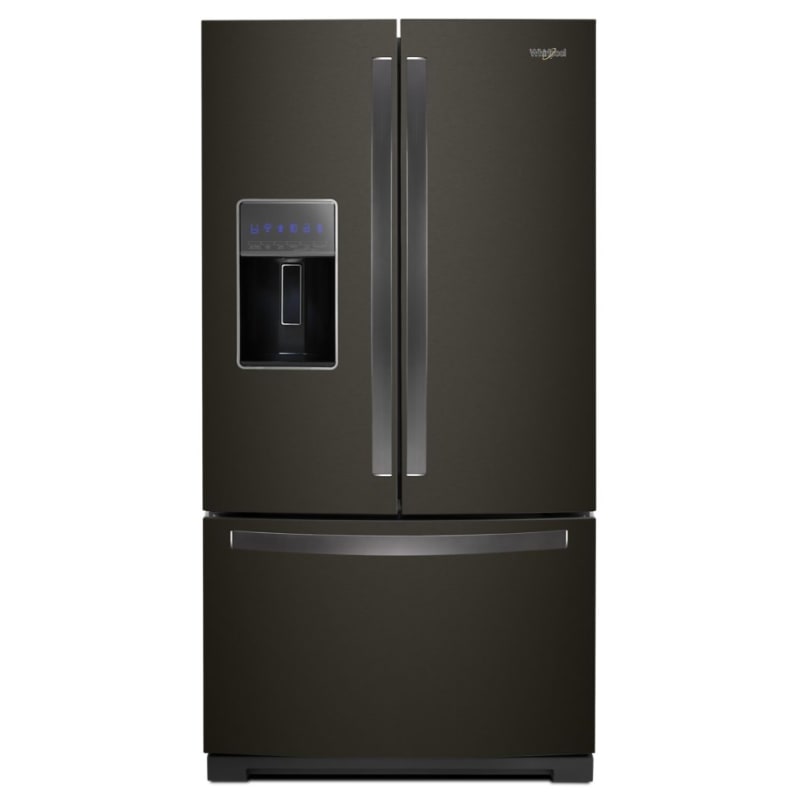 Whirlpool french door hotsell refrigerator wrf767sdh stores