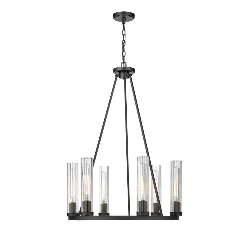 Z-Lite 3031-6RB Rubbed Brass Beau 6 Light 26