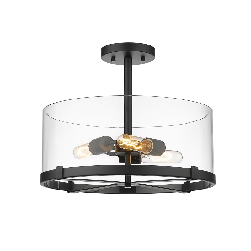 Z-Lite 3032SF-MB Matte Black Callista 3 Light 14