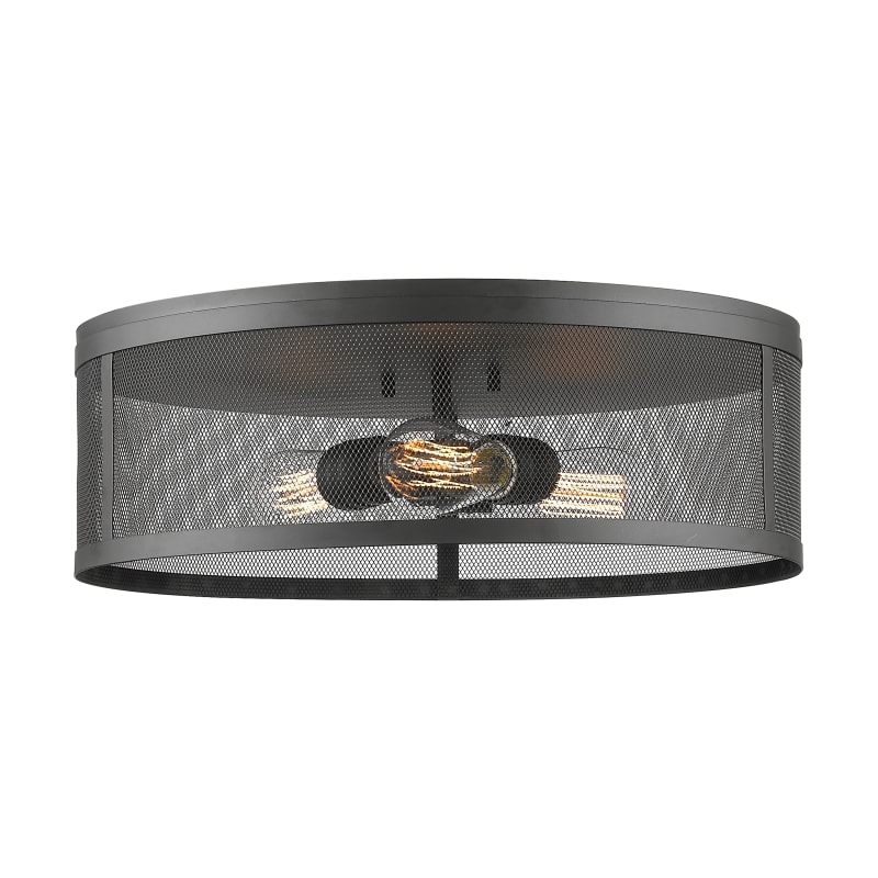Z-Lite 331F18-BRZ Bronze Meshsmith 3 Light 18
