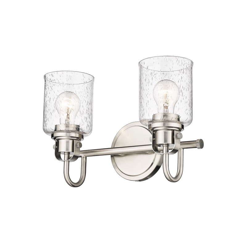 Z-Lite 340-2V-MB Matte Black Kinsley 2 Light 15