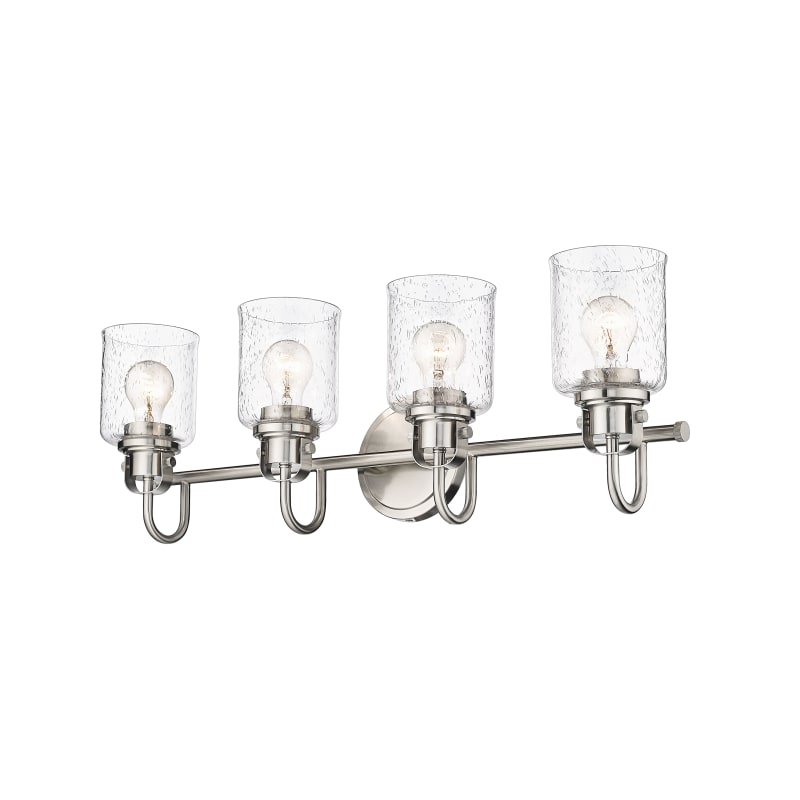 Z-Lite 340-4V-MB Matte Black Kinsley 4 Light 28