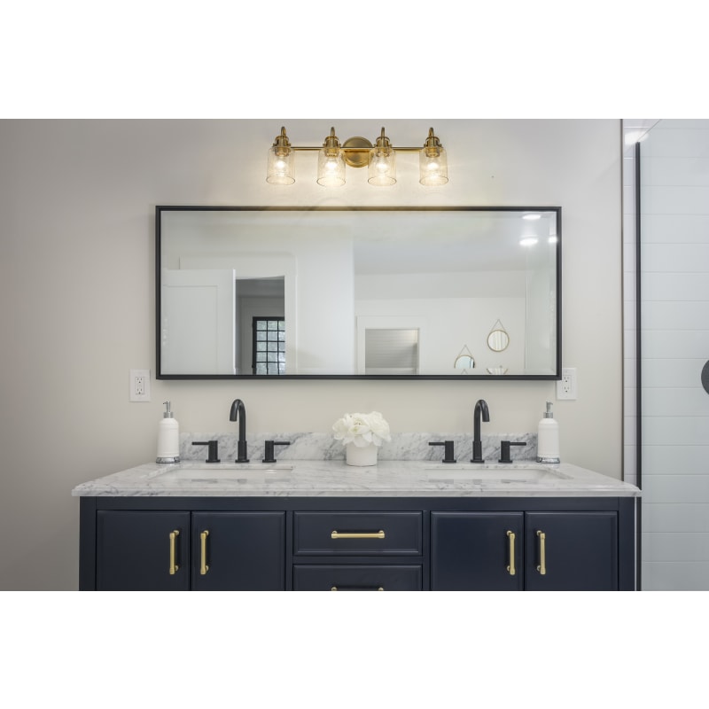 Z-Lite 340-4V-CH Chrome Kinsley 4 Light 28