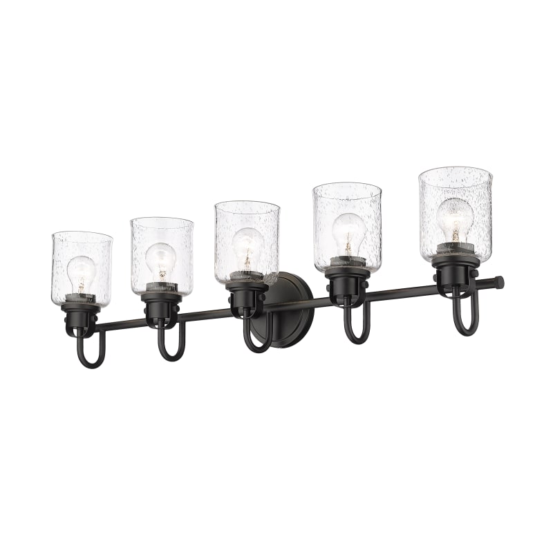 Z-Lite 340-5V-CH Chrome Kinsley 5 Light 35