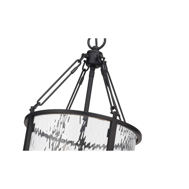 Z-Lite 346P12-MB Matte Black Barrington 4 Light 12