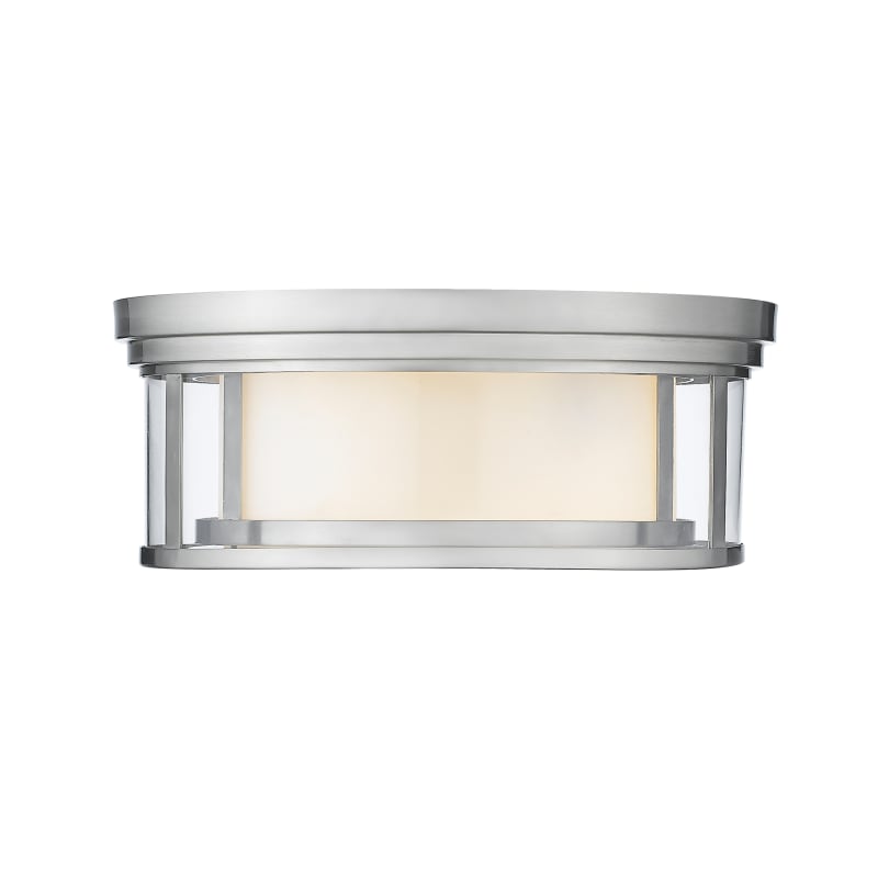 Z-Lite 426F16-BN Brushed Nickel Willow 3 Light 16