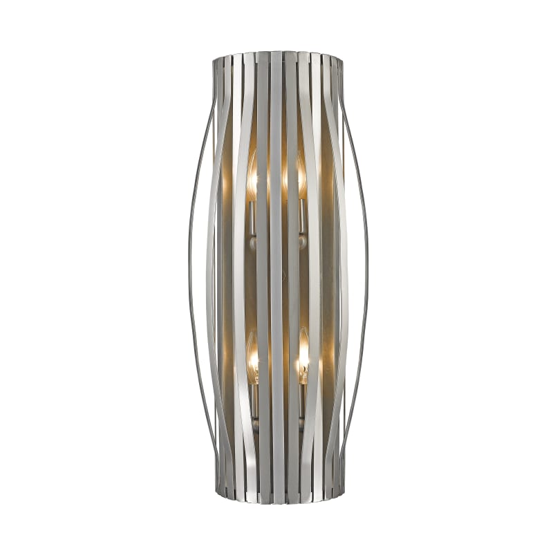 Z-Lite 436-4S-BRZ Bronze Moundou 4 Light Wall Sconce