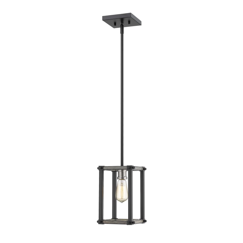 商品画像：Z-Lite 472MPS-RM Rustic Mahogany Kirkland Single Light 6 4