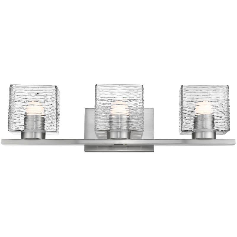 Z-Lite 336-3V-BN-LED Brushed Nickel Barrett 3 Light 23