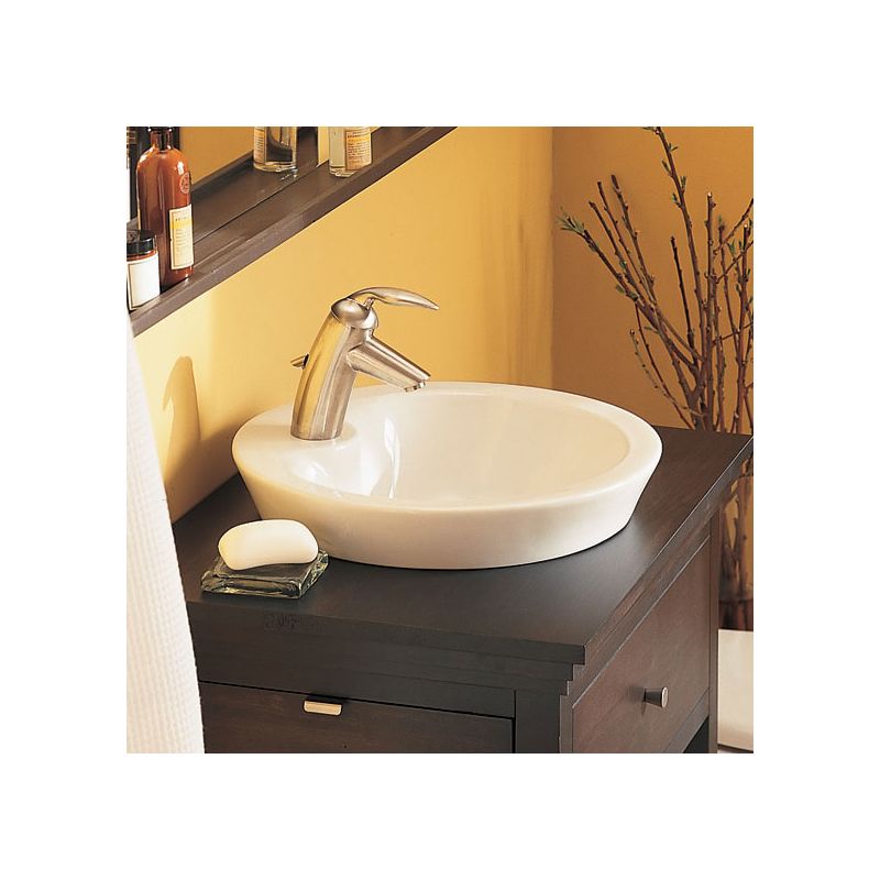 American Standard 0660 000 222 Linen Loft 17 3 4 Vessel Porcelain American Standard 0660 000 222 Linen Loft 17 3 4 Vessel Porcelain Bathroom Sink Faucet Com