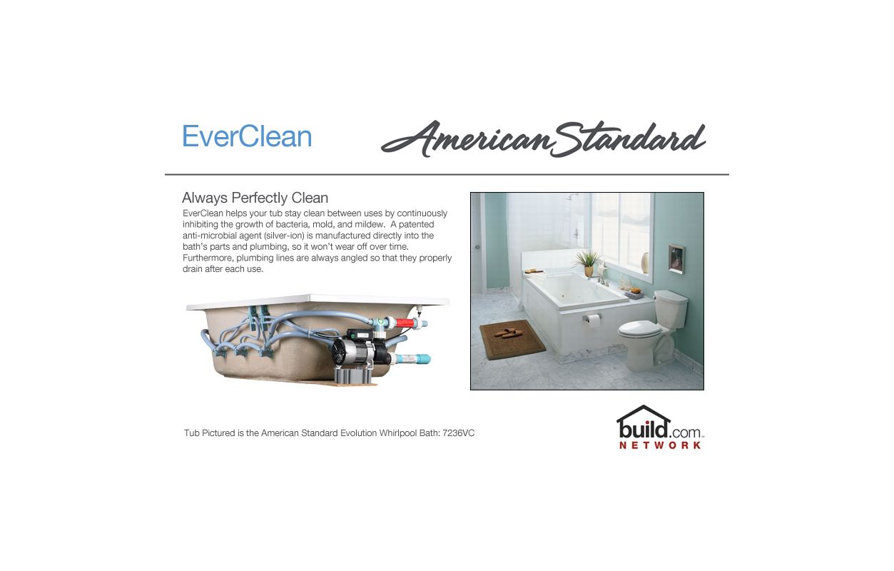 American Standard 2773 018wc 011 Arctic Cadet 72 Acrylic