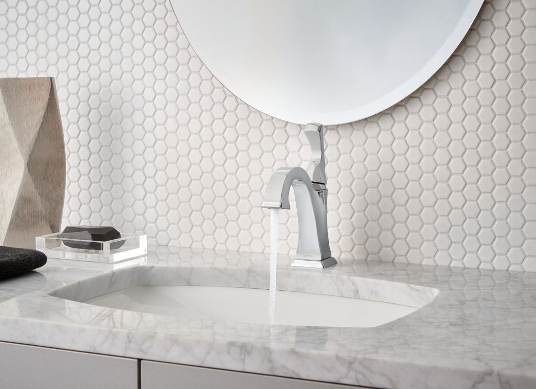 Delta 551 Rb Dst Venetian Bronze Dryden Single Hole Bathroom