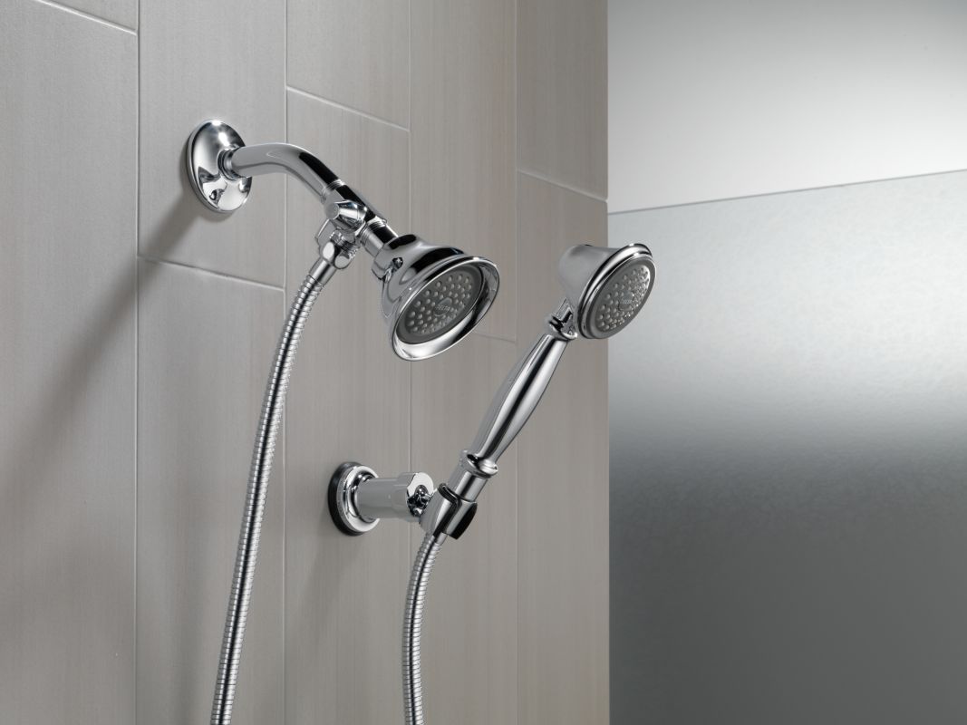 Delta U4922 Pk Chrome Shower Arm Diverter For Handshower Faucet Com