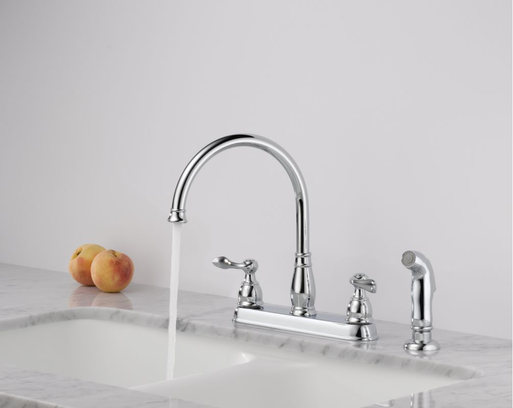 Delta Kitchen Faucet With Side Spray Wow Blog