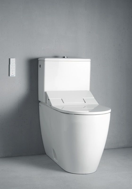Duravit 2171510000 White Dual Flush Me By Starck 0 92 1 32 Gpf Duravit 2171510000 White Dual Flush Me By Starck 0 92 1 32 Gpf Two Piece Elongated Ada Height Toilet Bowl Only Less Seat And Tank Faucet
