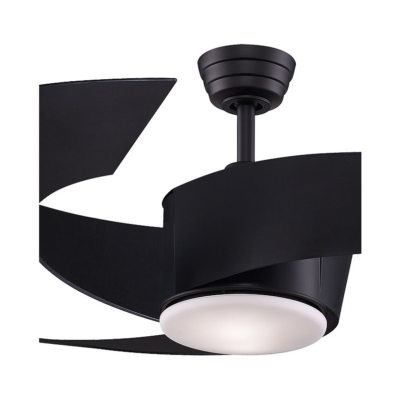 Fanimation Fp7900bl Black Torto 52 3 Blade Fansync Compatible Fanimation Fp7900bl Black Torto 52 3 Blade Fansync Compatible Ceiling Fan Blades Light Kit And Remote Control Included Lightingshowplace Com