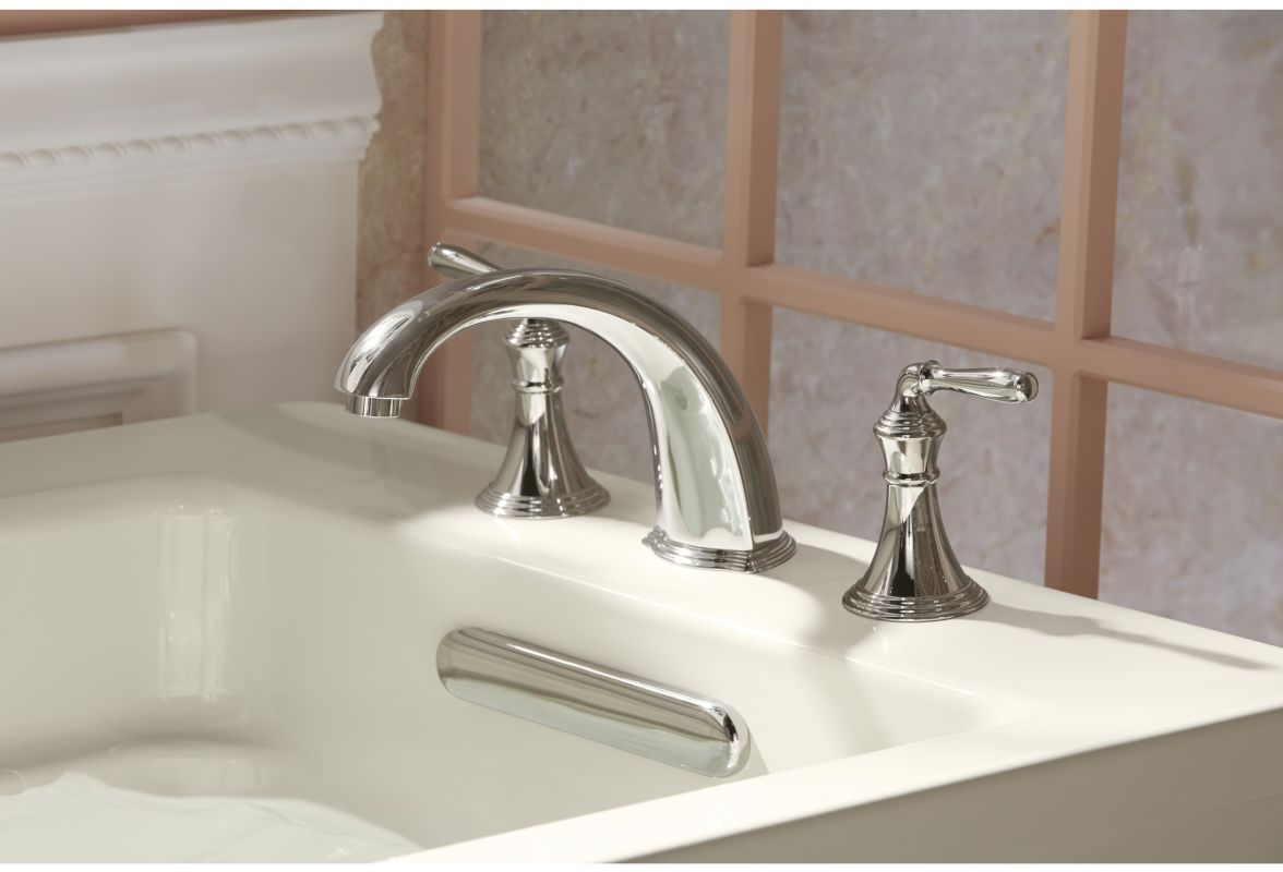 Kohler K T398 4 Cp Polished Chrome Devonshire Non Diverter Deck