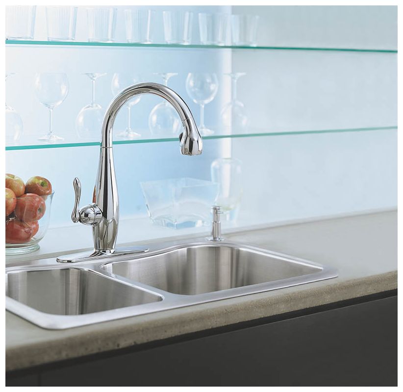 Kohler K 692 Bn Brushed Nickel Clairette Single Handle Pullout Kohler K 692 Bn Brushed Nickel Clairette Single Handle Pullout Kitchen Faucet Com