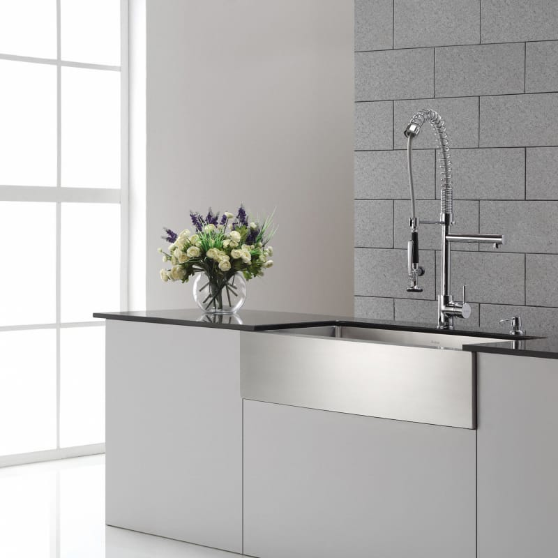 Kraus Kpf 1602ss Stainless Steel Commercial Style Pre Rinse Kitchen Kraus Kpf 1602ss Stainless Steel Commercial Style Pre Rinse Kitchen Faucet With Pot Filler Com