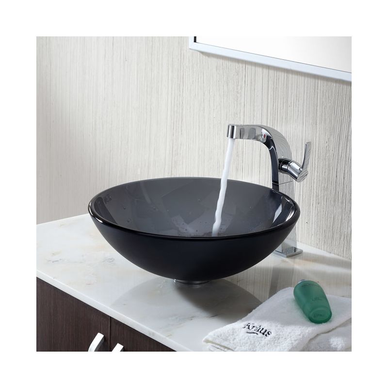 Kraus Kef 15100ch Chrome Typhon Single Hole Vessel Bathroom Faucet Kraus Kef 15100ch Chrome Typhon Single Hole Vessel Bathroom Faucet Com