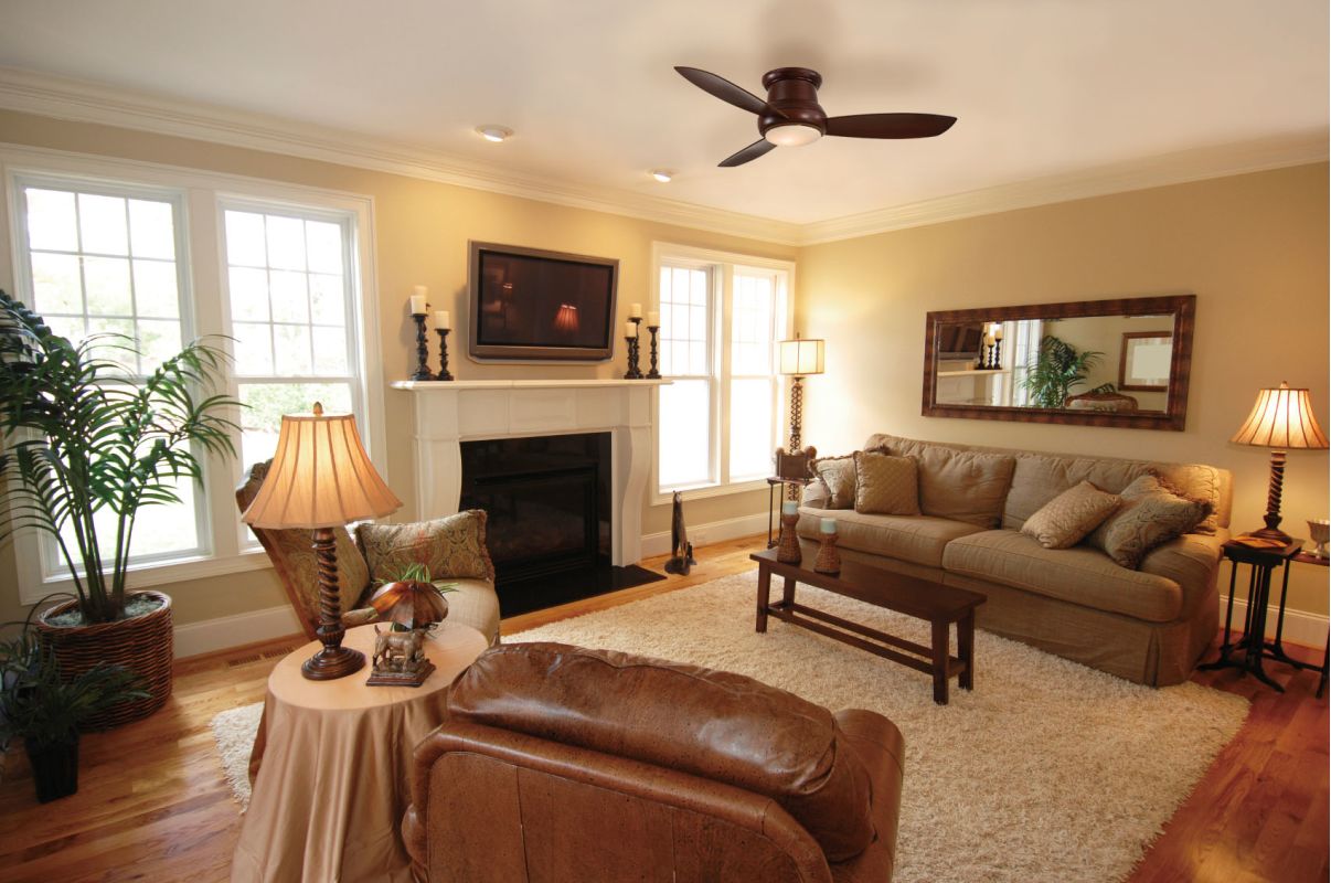 Minkaaire F519 Bn Brushed Nickel 3 Blade 52 Concept Ii Flushmount Minkaaire F519 Bn Brushed Nickel 3 Blade 52 Concept Ii Flushmount Ceiling Fan Integrated Light Handheld Remote Control And Blades Included