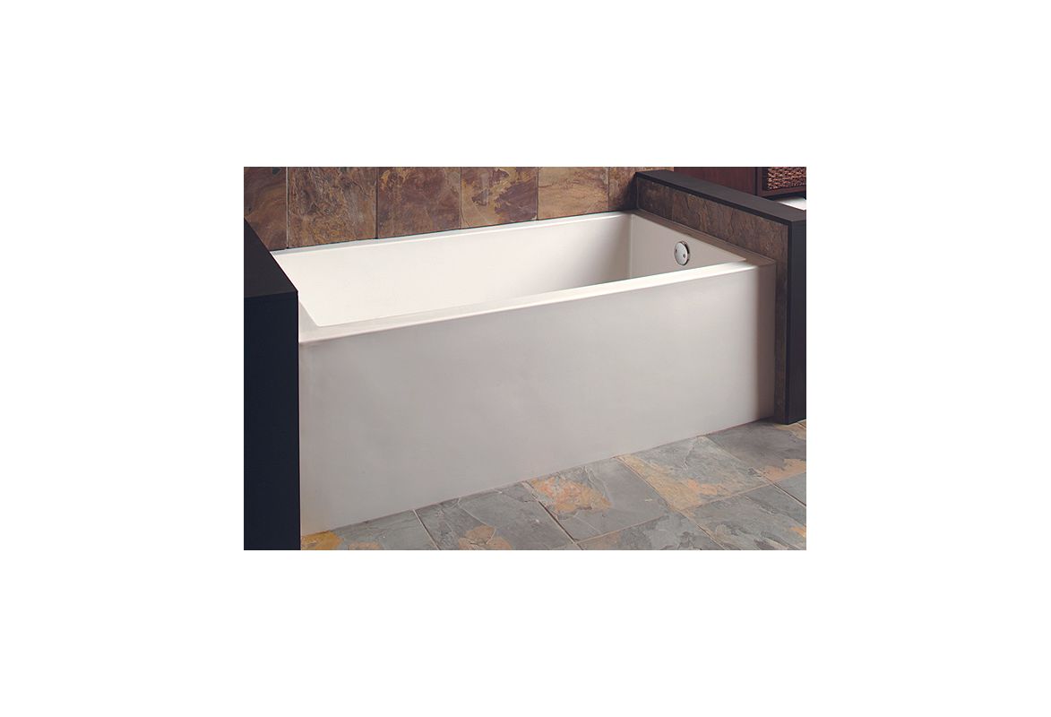 Mirabelle Mireds6030lbs Biscuit Edenton 60 X 30 Three Wall Alcove Mirabelle Mireds6030lbs Biscuit Edenton 60 X 30 Three Wall Alcove Soaking Tub With Left Hand Drain Faucet