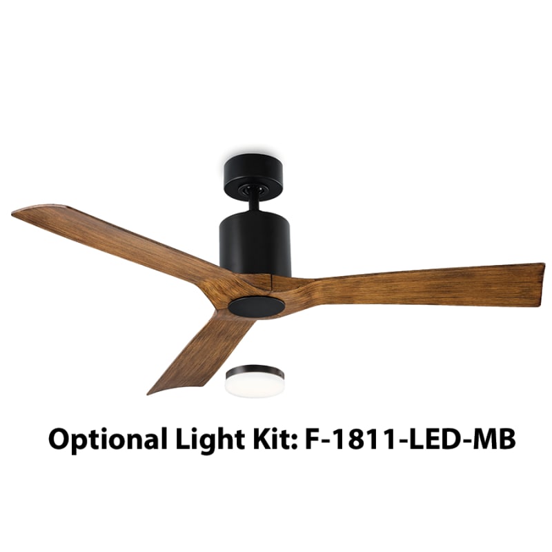 Modern Forms Fr W1811 54 Mb Dk Matte Black Aviator 3 Blade Modern Forms Fr W1811 54 Mb Dk Matte Black Aviator 3 Blade Hanging Indoor Outdoor Smart Ceiling Fan With Wall Control Faucet Com