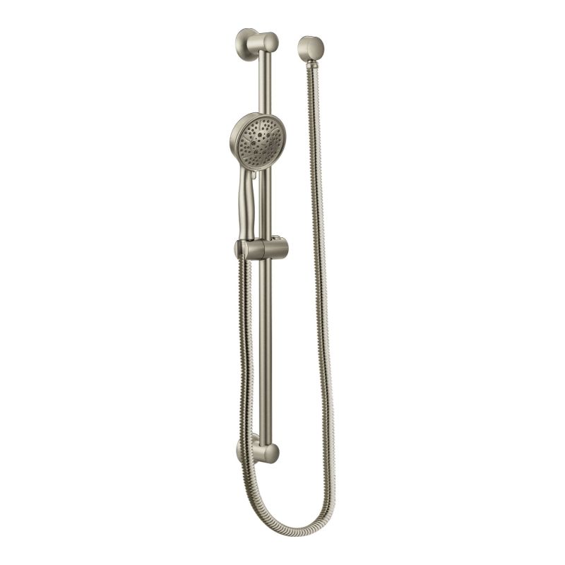 Moen 602sep Chrome Pressure Balanced Shower System With 1 75 Gpm Moen 602sep Chrome Pressure Balanced Shower System With 1 75 Gpm Head Diverter Volume Control And Hand From The Kingsley Collection Valves