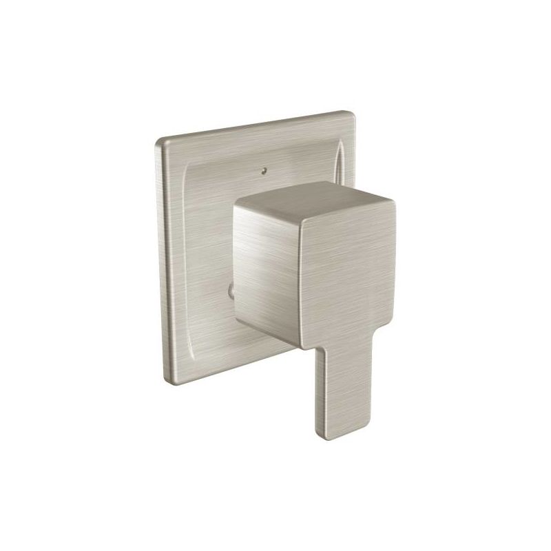 Moen 825bn Brushed Nickel Posi Temp Shower System With Rain Moen 825bn Brushed Nickel Posi Temp Shower System With Rain Diverter And Hand From The 90 Degree Collection Valves Included Faucet Com