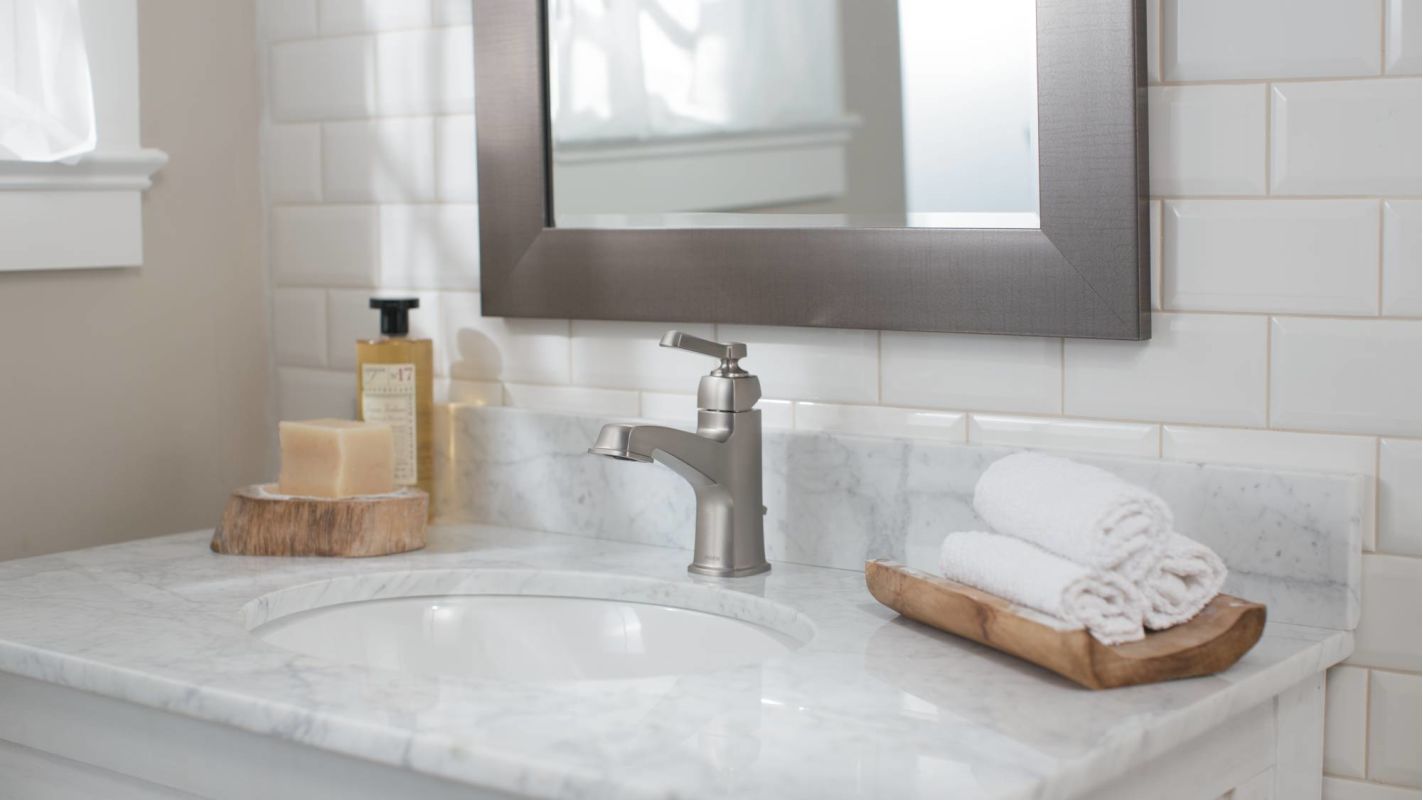 Moen Boardwalk Faucet Brushed Nickel Sevenstonesinc Bathroom Faucet From The Boardwalk Collection Valve Moen 84805srn Spot Resist Brushed Nickel Single Handle Hole