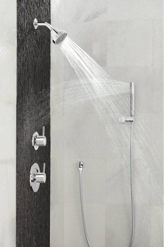 Moen S11705ep Chrome Single Function Hand Shower Package With Hose Moen S11705ep Chrome Single Function Hand Shower Package With Hose Included From The Fina Collection Faucet Com