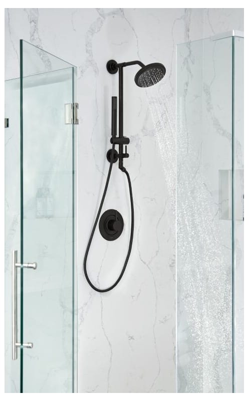 Moen T4191bl Matte Black Align Transfer Valve Trim Only Faucet Com