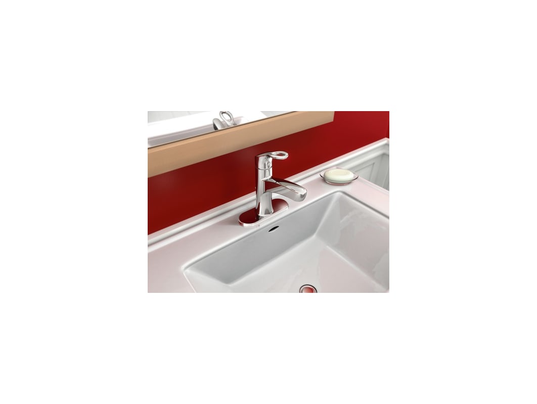 Moen 84900 Chrome Single Handle Single Hole Bathroom Faucet From