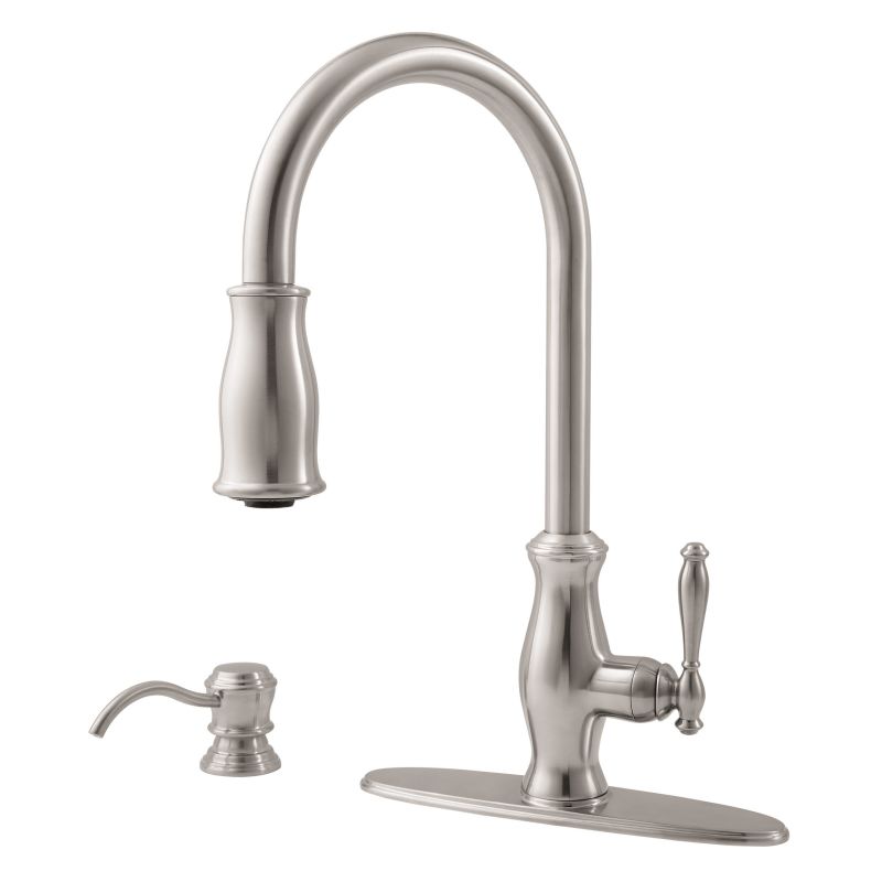 Pfister Gt529 Tms Stainless Steel Hanover 2 Function Pullout Spray